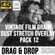 Vintage Film Grain Dust & Stretch Overlays Pack MOGRT - VideoHive Item for Sale