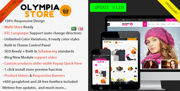 Olympia – Multi-Purpose Opencart Theme