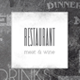 Restaurant Menu Design "Meat&Wine" - GraphicRiver Item for Sale