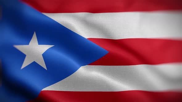 Puerto Rico Flag Front