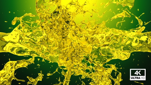 Olive Oil Splash Collision alt