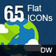 65 Flat Icons (Business) - GraphicRiver Item for Sale