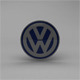 Volkswagen logo - 3DOcean Item for Sale