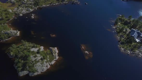 Aerial View of Beautiful Nature Norway