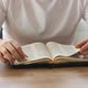 Sunday readings bible, a christian man reading the bible. - VideoHive Item for Sale