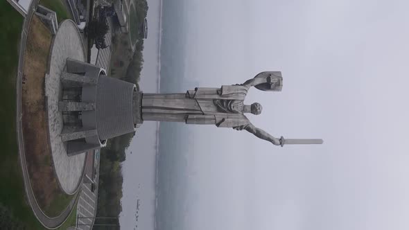 Motherland Monument in Kyiv Ukraine