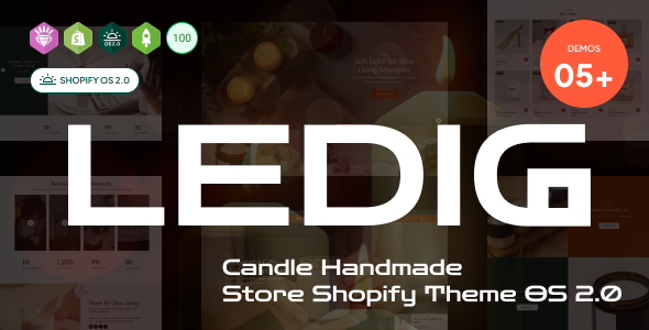 Ledig | Candle Handmade Shopify Theme OS 2.0