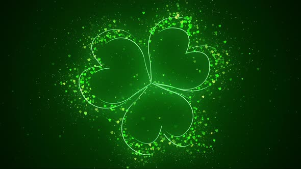 St Patricks Day Clover Leaf 02