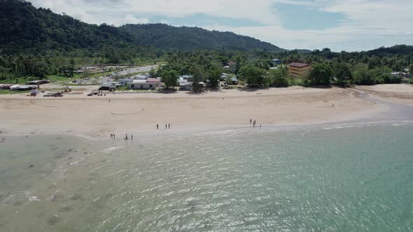 Telok Melano Beach, A Quiet Beach, Turtles and a National Park Of Sarawak Borneo