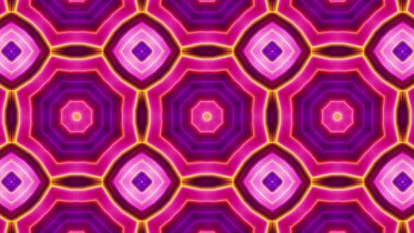 Multi Color Kaleidoscope Loop 4K 15