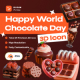 Happy World Chocolate Day - GraphicRiver Item for Sale