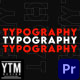 Rhythmic Typo Intro - VideoHive Item for Sale