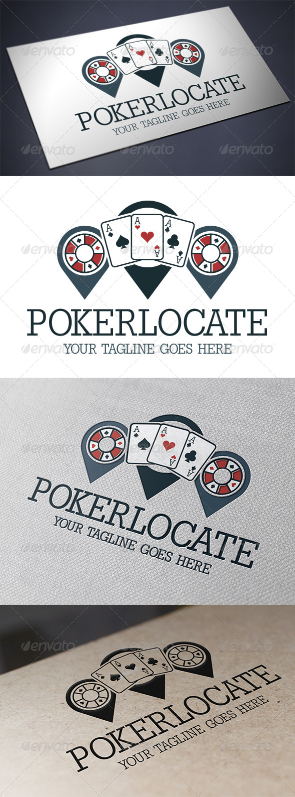 Poker Locator Logo