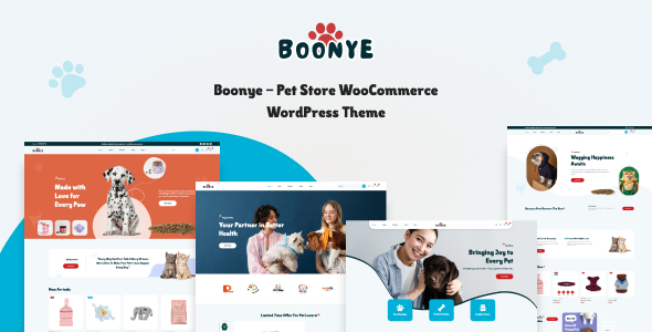 Boonye – Pet Store WooCommerce WordPress Theme