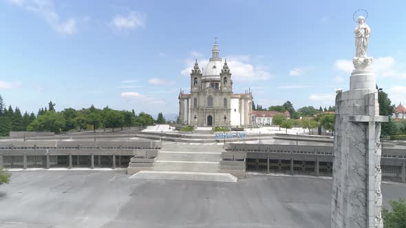 Sanctuary of Sameiro. Braga, Portugal
