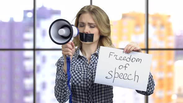Freedom of Speech Concept