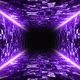 Infinite Neon Purple Tunnel Background Loop  Background - VideoHive Item for Sale