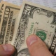 Dollar Bills in Men's Hands - VideoHive Item for Sale