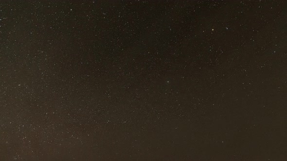 Time Lapse of the Starry Sky