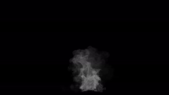 White Smoke on Pan 4K alt