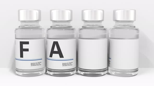 Medical Glass Bottles Compose FAKE Text alt