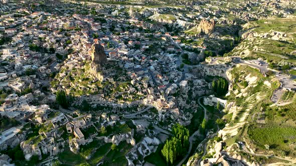 The best landscapes of Cappadocia aerial view 4 K