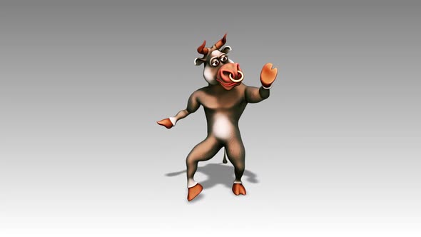 Happy Bull - Cartoon Dance 7