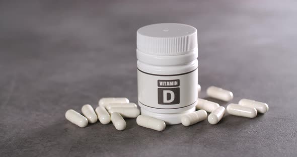 Vitamin D Capsules for Health