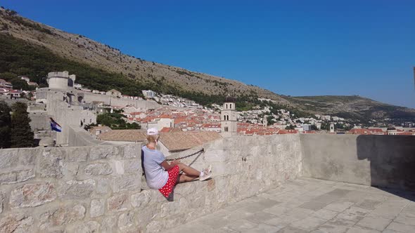 Dubrovnik Bell Tower of Franciscan Church Monastery