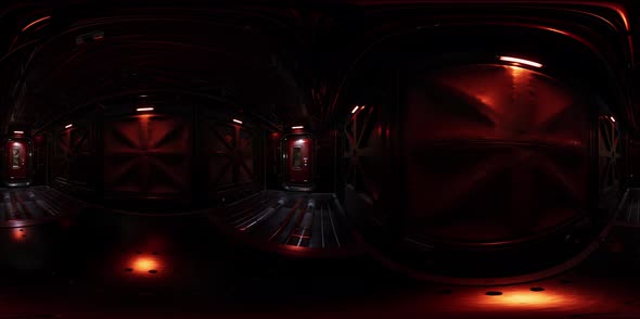 Vr360 View of Spaceship Interior alt