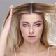 Pretty Girl Showing Her Blondy Hair - VideoHive Item for Sale