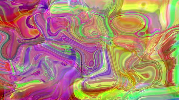 animated twisted glow liquid animation background