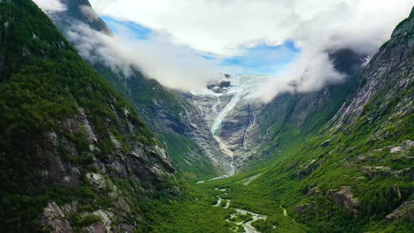 Beautiful Nature Norway Glacier Kjenndalsbreen