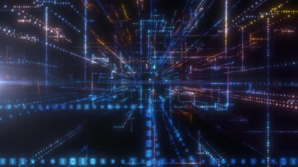 3D Big Data Digital Tunnel alt