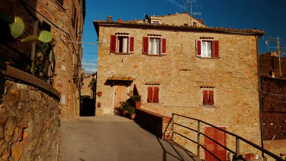 The Old Town of Volterra, Tuscany, Italy