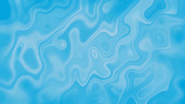 Blue Liquid  Abstract Background