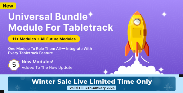Universal Modules Bundle for Tabletrack