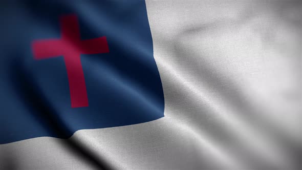 Christian Flag Angle