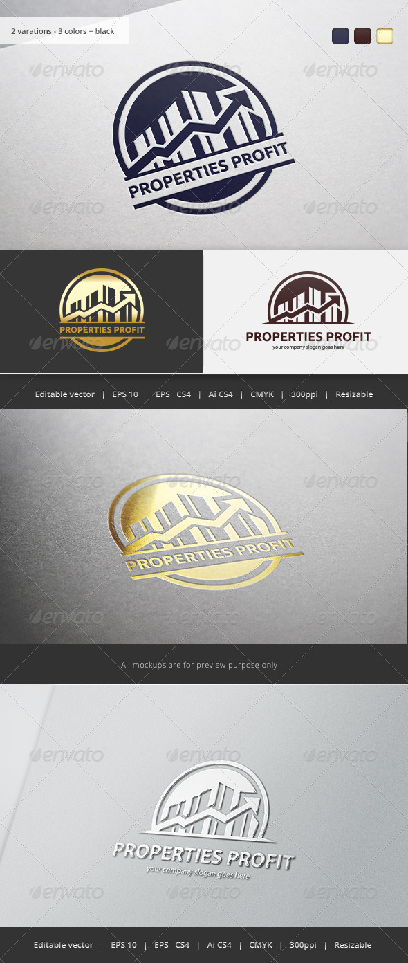 Properties Profit Crest Logo