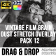 Vintage Film Grain Dust & Stretch Overlays Pack  Apple Motion - VideoHive Item for Sale