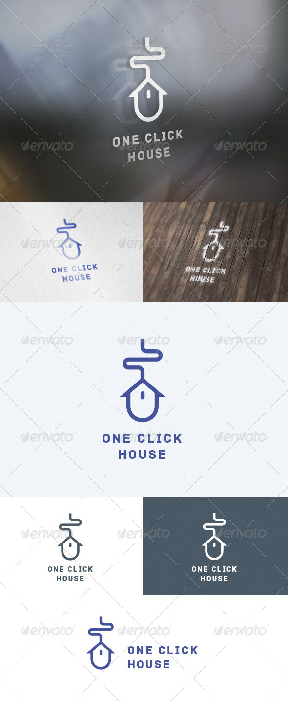 One Click House Logo