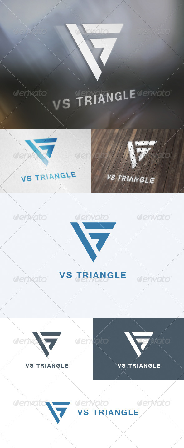 VS Triangle Logo