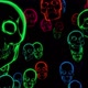 Neon Skulls - VideoHive Item for Sale