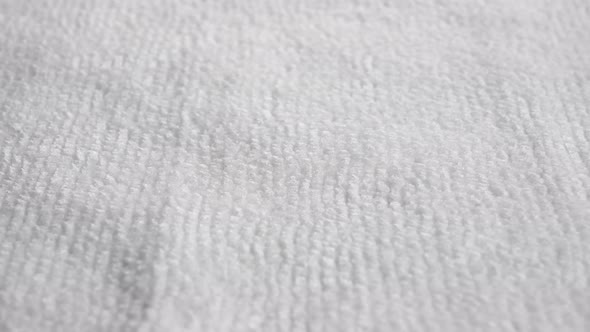 Gray microfiber duster. Micro fiber rag. Macro