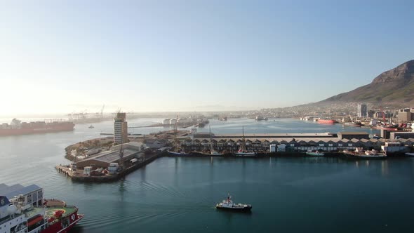 CAPE TOWN, SOUTH AFRICA, Port, Berth, Ships, Freights, Dock, Container