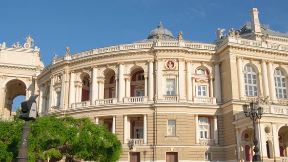 Beautiful Odessa Opera and Ballet Theater Ukraine