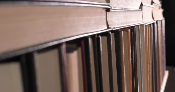 Many Books Organized in Shelves in a Big Bookstore