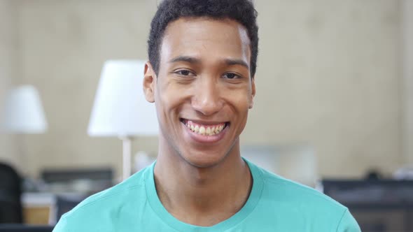 Portrait Of Smiling Black Man