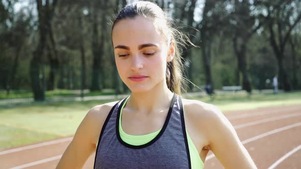 Young Athletic Woman 