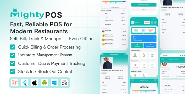 Mighty POS – All-in-One SaaS Inventory Management & POS System